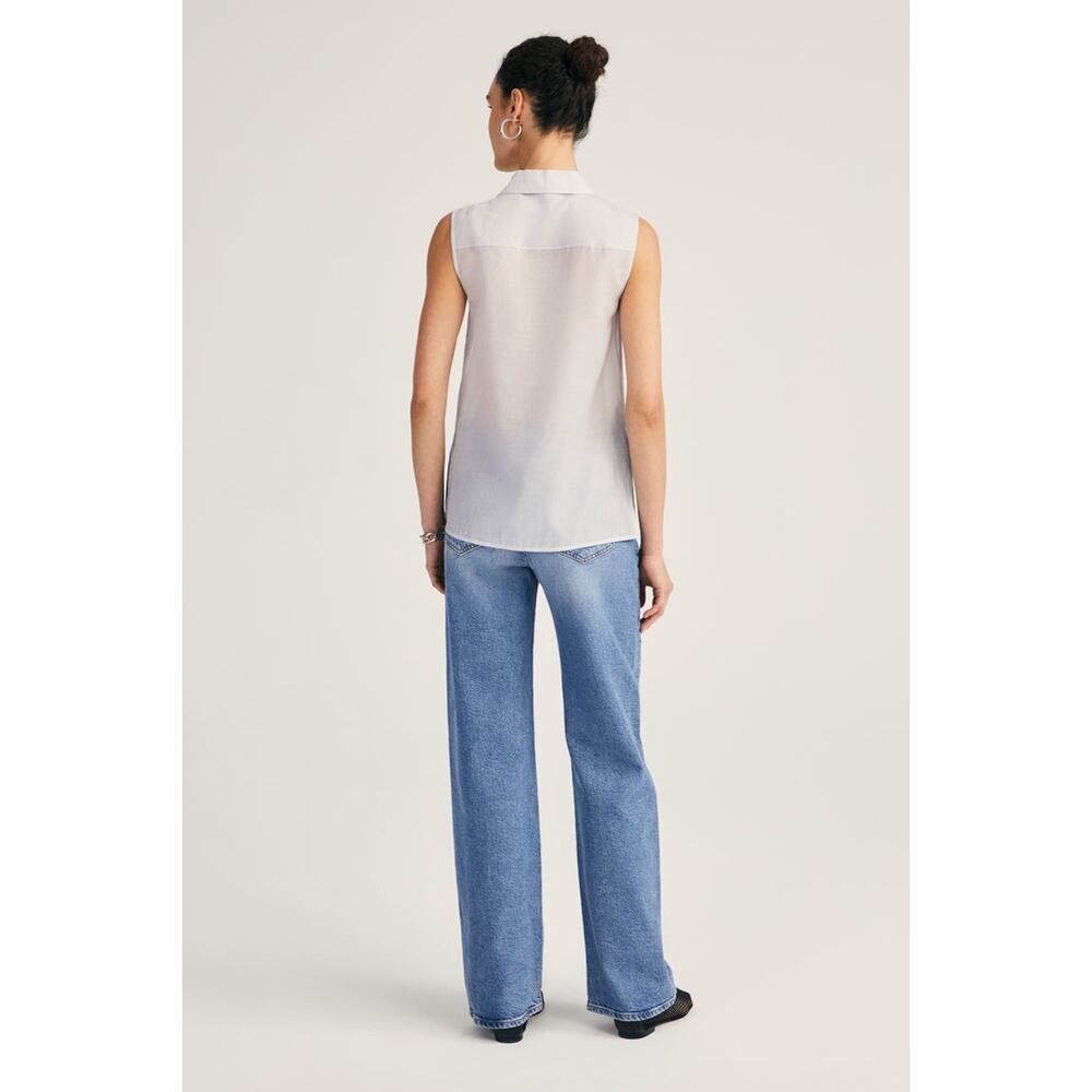 Derek Lam Ivory Sleeveless Blouse - Picture 4 of 5
